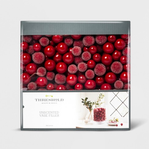 Vase Filler Berries Red Threshold Target