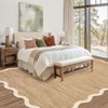 Modern Washable Rug Scalloped Rug with Non Slip Backing - 4 of 4