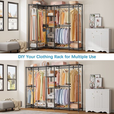 VIPEK V50 Wire Garment Rack Heavy Duty Clothing Rack Large Freestanding ...