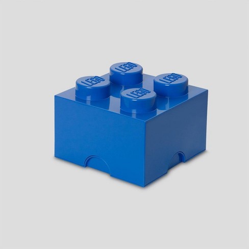 Lego Storage Brick 4 Bright Blue Target