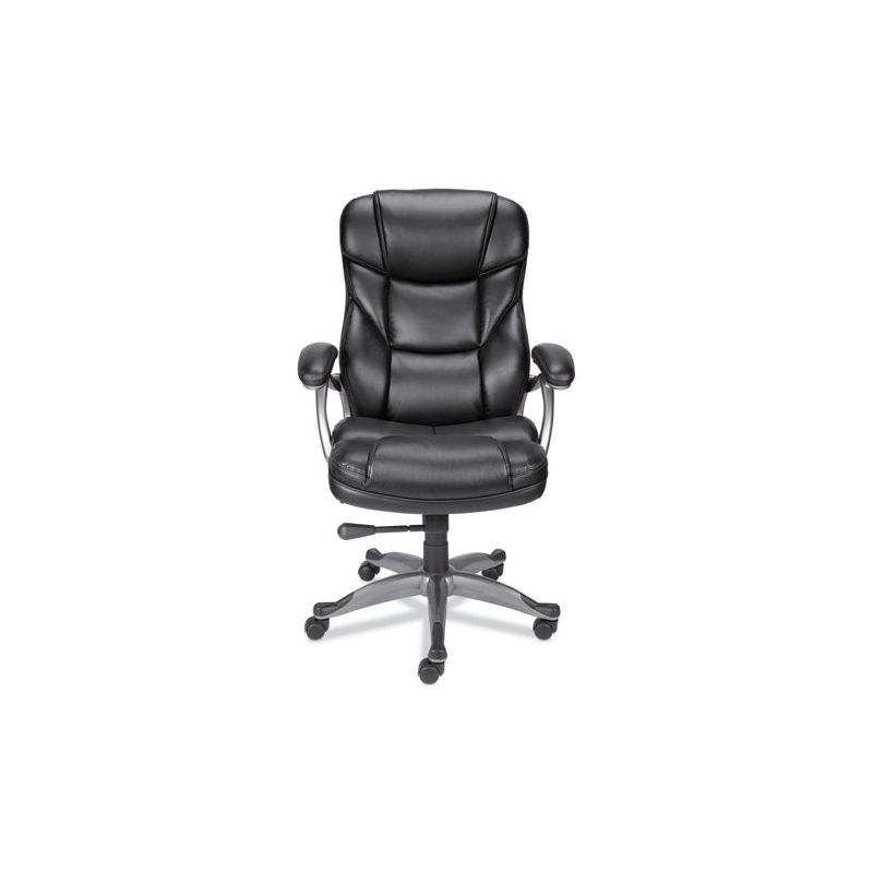 Alera Alera Birns Series High-Back Task Chair, Supports Up to 250 lb, 18.11" to 22.05" Seat Height, Black Seat/Back, Chrome Base, 1 of 7