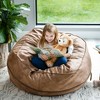 Big Joe Bean Bag Chair with Removeable Cover, Foam Filled, Multiple Sizes and Fabrics, All Ages - 3 of 4
