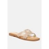 Minople Rhinestones Embellished Flat Women - 2 of 4