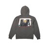 Friday The 13th You're All Doomed Long Sleeve Gray Adult Zip Hoodie - 3 of 4
