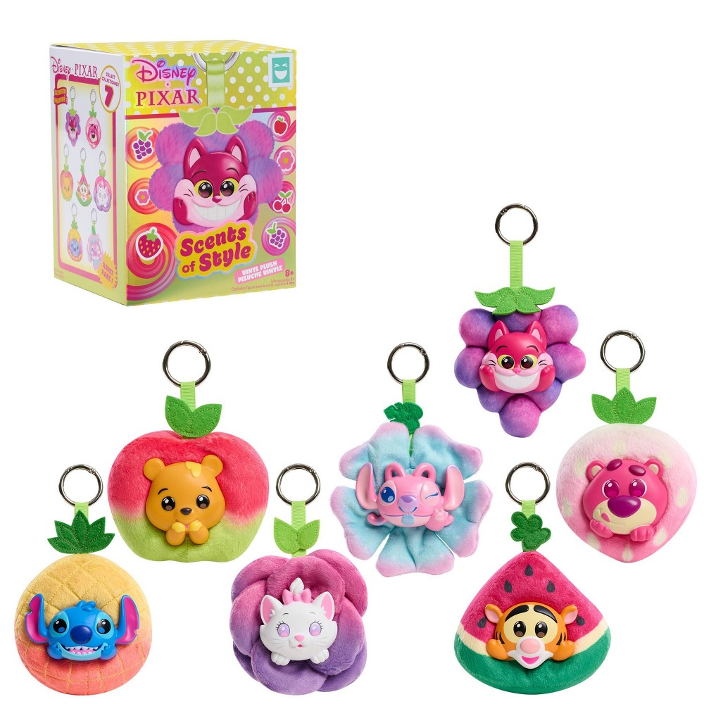 Photos - Soft Toy Happy Haul Disney Scents of Style Blind Box Clip-On Plush 4.5” Scented Vinyl Head Collectible Toy Short-Run Drop Ages 8+