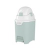 Foundations Mini Hands-Free Diaper Pail - Durable & Odorless Diaper Disposal, Holds up to 30 Newborn Diapers, Refill with Any Bags - 2 of 4