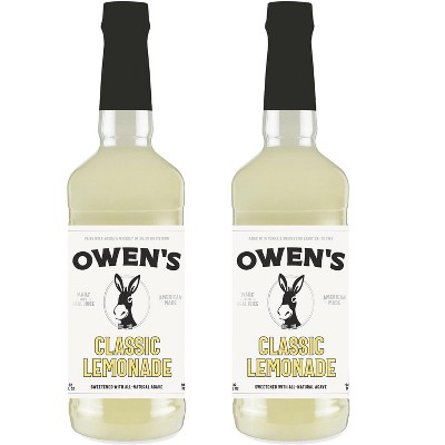 Owen’s Craft Mixers Sparkling Margarita Handcrafted in the USA with Premium Ingredients Vegan & Gluten-Free Soda Mocktail and Cocktail Mixer
