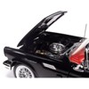 1957 Ford Thunderbird Black with White Top and Red Interior "American Muscle" Series 1/18 Diecast Model Car by Auto World - 3 of 4