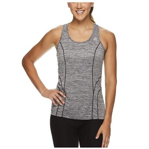 Reebok Womens Racerback Tank Top, Black, X-Small - 1 of 4