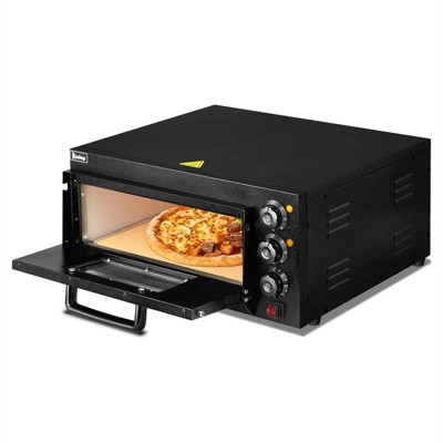 Winado 22.4 In. 2000W Electric Countertop Single Deck Pizza Oven Outdoor Pizza Oven