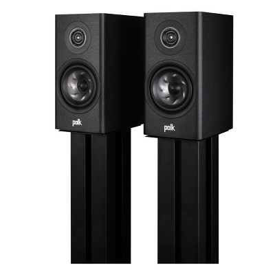 Polk Audio Reserve 100 Compact Bookshelf Speaker - Pair (Black)