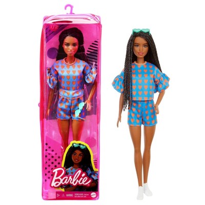 Barbie Fashionista Doll - Twisted Hair with Hearts Top