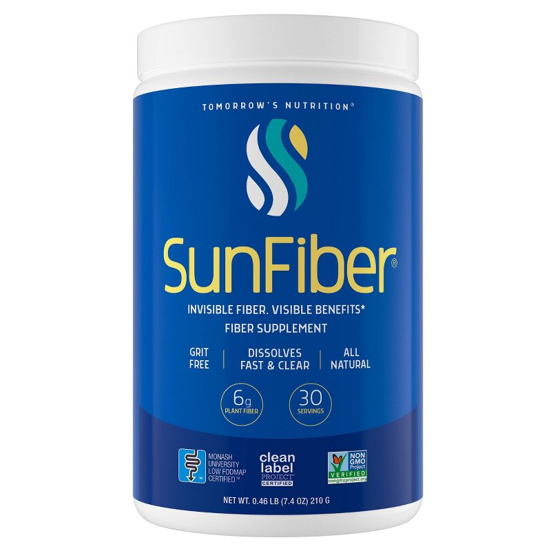 Tomorrow&#39;s Nutrition Sunfiber Dietary Supplement - 7.4oz, 1 of 8