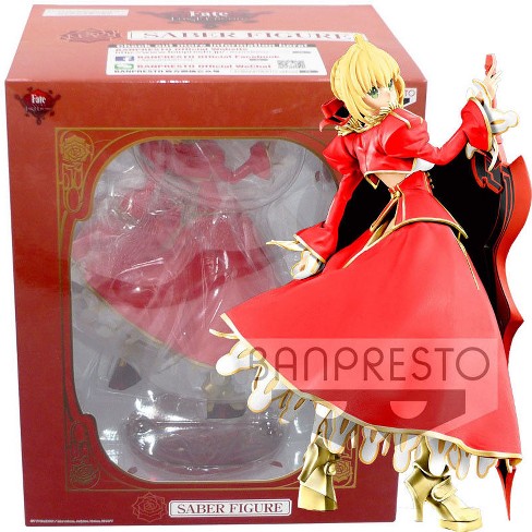 Banpresto Fate Apocrypha Fate Extra Last Encore Saber Figure Statue Target