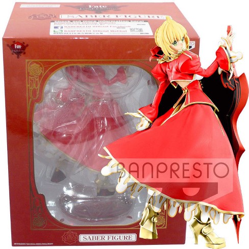 Banpresto Fate Apocrypha Fate Extra Last Encore Saber Figure Statue Target