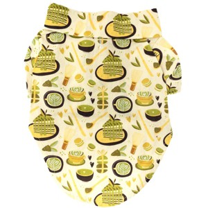 Doggie Design Hawaiian Camp Shirt - Matcha Tea - 1 of 3