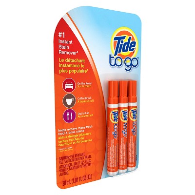 Tide To Go Stain Remover Pen - 3 ct