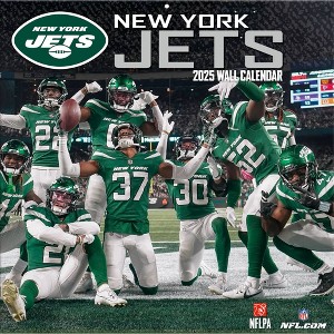 NFL New York Jets 2025 12"x12" Team Wall Calendar - 1 of 4