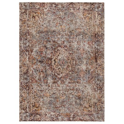 Merrick Lane Distressed Old English Style Artisan Traditional Rug