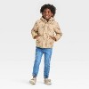 Toddler Boys' Mickey Mouse Midweight Quilted Jacket - Light Brown - image 3 of 3