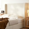 King Size Upholstered Platform Bed with 52.4" High Headboard - 4 of 4