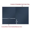 ComplyRight 1-Pocket Tax Presentation Folder Navy Blue 50/Pack (PNBF8) - 3 of 3
