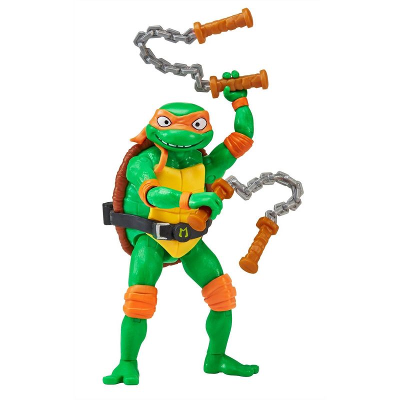 Teenage Mutant Ninja Turtles: Mutant Mayhem Michelangelo Action Figure, 4 of 11