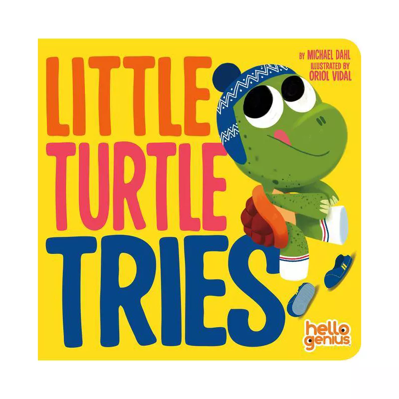 Little Turtle Tries (Board Book)