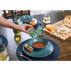 Nat & Jules Raw Bottom Forest Green 3 x 2 Ceramic Salt and Pepper Shaker 2 Piece Set - 4 of 4