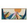 Kate and Laurel Sylvie Mountains Crop Framed Canvas by Rachel Lee of My Dream Wall - 2 of 4