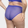 Curvy Couture Mesh High Cut Brief - 3 of 4