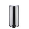 30L/8 Gal Stainless Steel Step-On Trash Can with Soft-Close Lid, Removable Inner Bucket for Kitchen, Office, Bathroom, and Recycling Use - 3 of 4