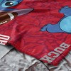 NCAA Enroll Stitch Hugger Pillow & Silk Touch Throw Blanket Set 40x50 Inches - 3 of 4