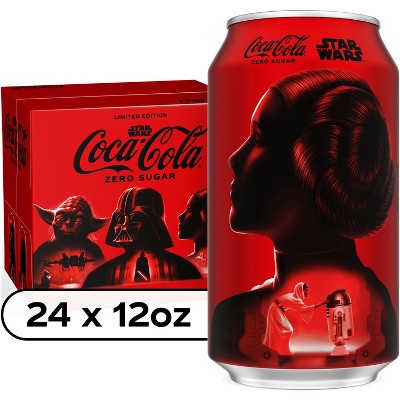 Coca-Cola Zero Sugar Soda - 24pk/12 fl oz Cans