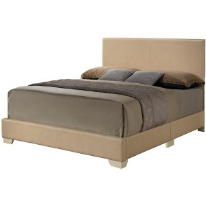Passion Furniture Aaron Upholstered King Panel Bed - 1 of 3
