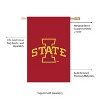 Evergreen NCAA Iowa State University Applique House Flag 28 x 44 Inches Outdoor Decor for Homes and Gardens - 3 of 4