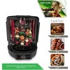NutriChef Vertical Countertop Rotisserie Rotating Oven (Black) - 2 of 4