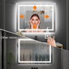 Organnice Frameless Anti-Fog Bathroom Vanity Mirror with Dimmable Light - 4 of 4