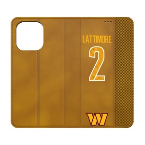 NFL Washington Commanders Players Game Tactic Folio Cell Phone Case for Apple iPhone - 1 of 4