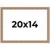 PosterPalooza | Deco Brown Picture Frame - UV Acrylic, Backing Board, Hanging Hardware Included - 2 of 4