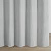 VYNXARIA 72*72"shower curtain with fine woven details,Gray - 3 of 4