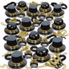 Beistle New Year Showtime Gold Deluxe Assortment for 100 guests includes 250 items Gold - 2 of 2