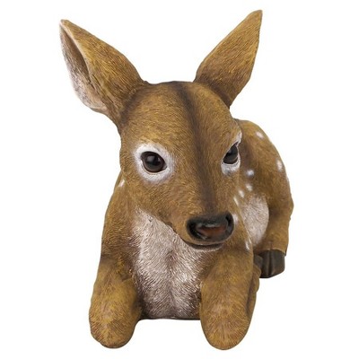 Darby the Forest Fawn Baby Deer Resin Garden Statue