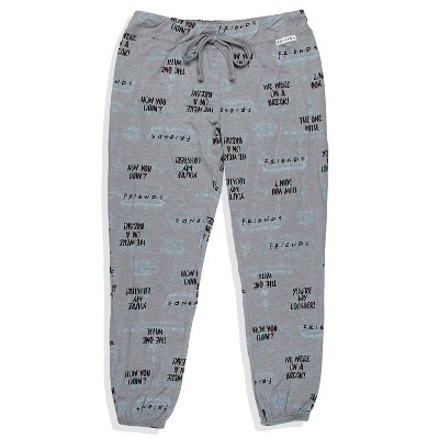 Friends Tv Show Womens' Sayings You're My Lobster Jogger Pajama Pants ...