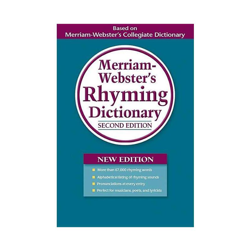 Merriam-Webster's Rhyming Dictionary - 2nd Edition (Paperback), 1 of 2