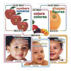 Kaplan Early Learning Bilingual Toddler Board Books - Set of 6 - 1 of 4