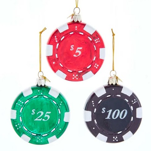 Glass Slot Machine Christmas Tree Ornament Black/white - Wondershop™ :  Target