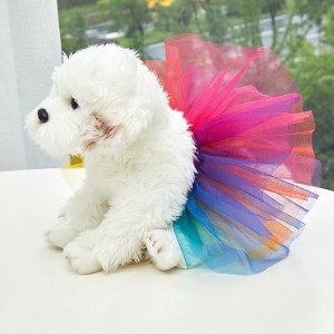 Pet Tutu Skirt Colorful Cute Birthday Dresses Costume Pet Supplies for Large Medium Small Dogs Cats - 1 of 4