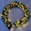 MOEPISY 9 Ft Christmas Garland Prelit with 50 Led Lights - 4 of 4