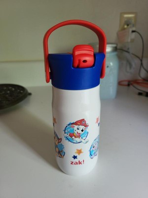 Zak Designs 14oz Recycled Stainless Steel Vacuum Insulated Kids' Water  Bottle 'happy Skies' : Target